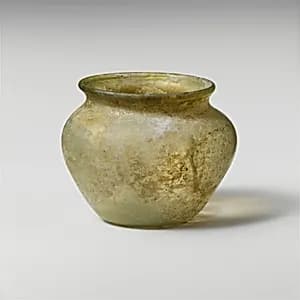 Glass jar by Unknown Artist