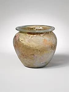 Glass jar by Unknown Artist