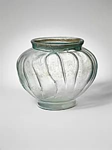 Glass jar by Unknown Artist