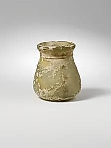 Glass jar by Unknown Artist