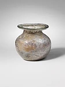 Glass jar by Unknown Artist