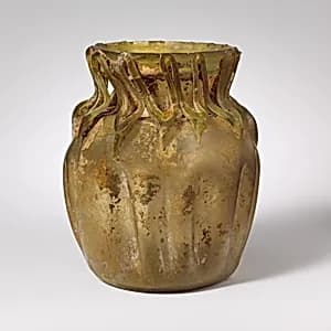 Glass jar by Unknown Artist