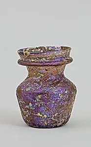 Glass jar by Unknown Artist
