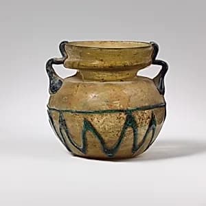 Glass jar by Unknown Artist