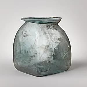 Glass jar with lid by Unknown Artist