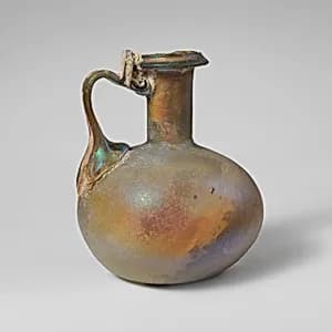 Glass jug by Unknown Artist