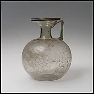 Glass jug by Unknown Artist