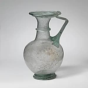 Glass jug by Unknown Artist