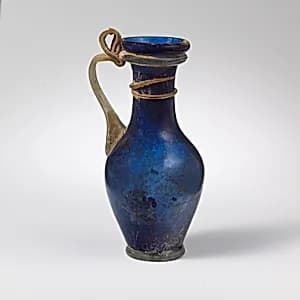 Glass jug by Unknown Artist