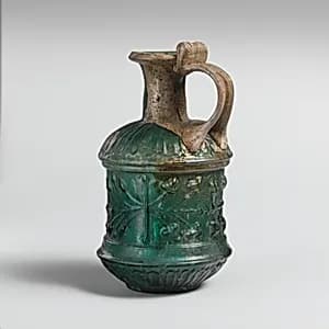 Glass jug by Unknown Artist