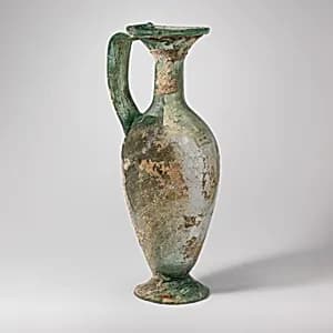 Glass jug by Unknown Artist
