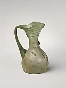 Glass jug with trefoil rim by Unknown Artist