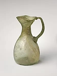 Glass jug with trefoil rim by Unknown Artist
