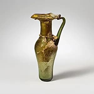 Glass jug with trefoil rim by Unknown Artist