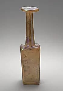 Glass 'Mercury' bottle by Unknown Artist