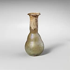 Glass miniature perfume bottle by Unknown Artist
