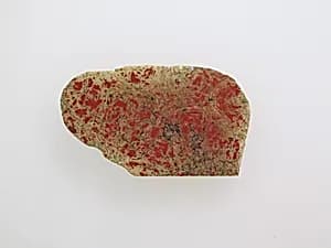 Glass monochrome inlay fragment by Unknown Artist