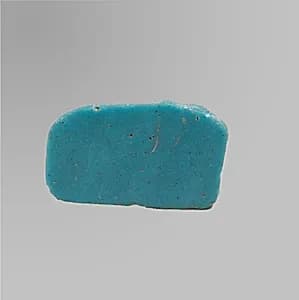 Glass monochrome inlay fragment by Unknown Artist