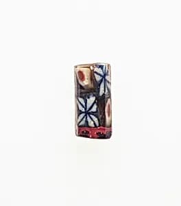 Glass mosaic bead by Unknown Artist