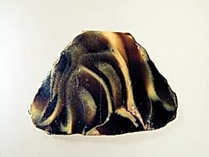 Glass mosaic bowl fragment by Unknown Artist