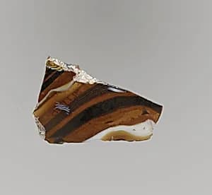 Glass mosaic bowl fragment by Unknown Artist