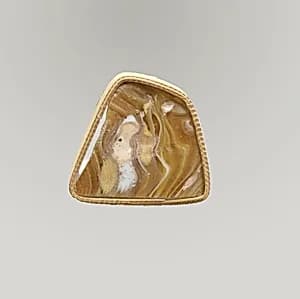 Glass mosaic bowl fragment by Unknown Artist