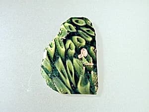 Glass mosaic bowl fragment by Unknown Artist