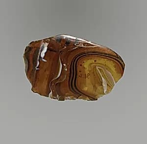 Glass mosaic bowl fragment by Unknown Artist