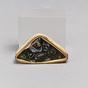 Glass mosaic bowl fragment by Unknown Artist