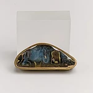 Glass mosaic bowl fragment by Unknown Artist