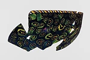 Glass mosaic bowl fragments by Unknown Artist