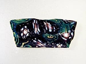 Glass mosaic carinated dish fragment by Unknown Artist