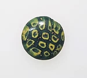 Glass mosaic counter or inlay by Unknown Artist