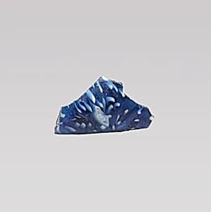 Glass mosaic dish fragment by Unknown Artist
