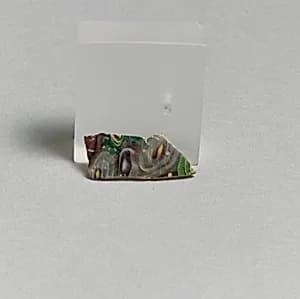 Glass mosaic fragment by Unknown Artist