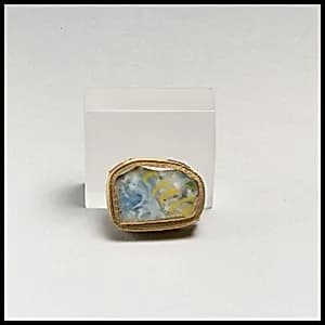 Glass mosaic fragment by Unknown Artist