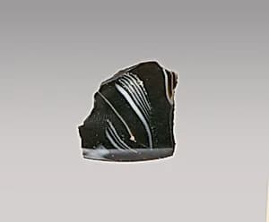 Glass mosaic fragment by Unknown Artist
