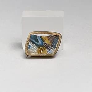 Glass mosaic fragment by Unknown Artist