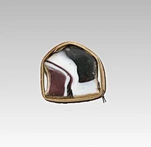 Glass mosaic fragment by Unknown Artist