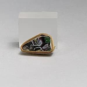 Glass mosaic fragment by Unknown Artist