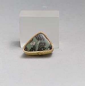 Glass mosaic fragment by Unknown Artist