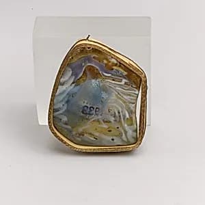 Glass mosaic fragment by Unknown Artist
