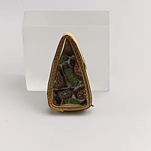 Glass mosaic fragment by Unknown Artist