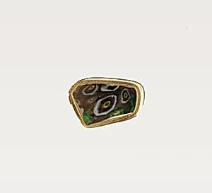 Glass mosaic fragment by Unknown Artist