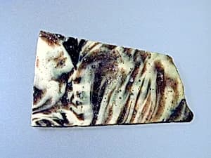 Glass mosaic inlay fragment by Unknown Artist