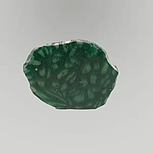 Glass mosaic inlay fragment by Unknown Artist
