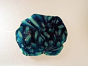Glass mosaic inlay fragment by Unknown Artist