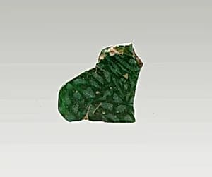 Glass mosaic inlay fragment by Unknown Artist