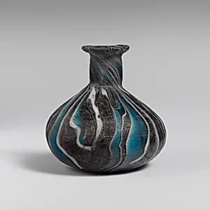 Glass mosaic perfume bottle by Unknown Artist