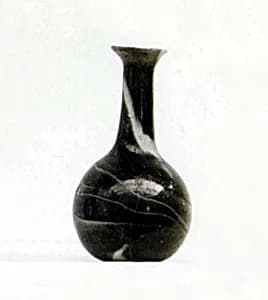 Glass mosaic perfume bottle by Unknown Artist